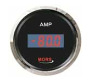 Mors Dijital Ampermetre+şöntlü 12V-24V Siyah | SR 14852