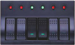 4LÜ Switch Panel Ym Amphora C.S--------------15130 | SR 15130
