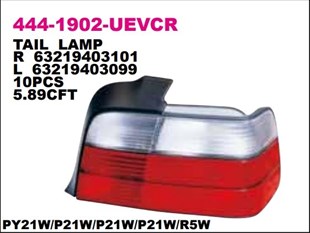 Stop Lambası Bmw E36- Sol 444-1902l | Depo 4441902luevcr