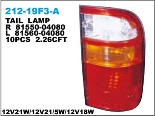Stop Lambası Hılux Sol 2001212-19f3la | Depo 21219f3la