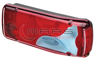 Stop Lambası Sol Plakalı Soketli (mavi) Scanıa M611816 | Mars 611816
