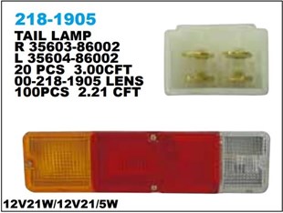 Stop Lambası Suzuki Jeep Sol 218-1905l | Depo 2181905l