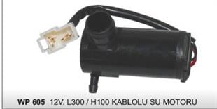 Su Fıskiye Motoru 12V Mitsubishi Hyundai H100 L200-300 Kablolu | MARTEK WP605