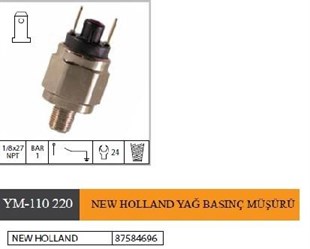 Td65-75 Hidrolik Fren Müşürü Klfince Diş Kısa Çift Fişli | Klf Ym110220