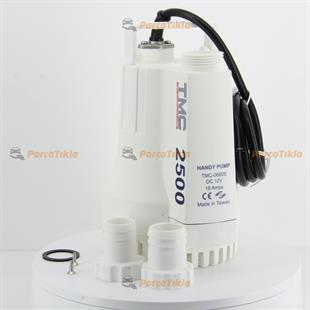 Tmc 12v 2500w Üstten Çıkış Sintine Pompası Sr12225 (sütçüler İçin Süt Pompası) |