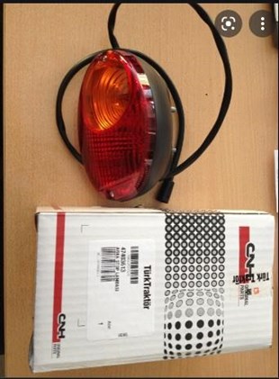 Stop Lambası Oval Fiat-new Holland :trm Td65-75 Stop Lambası Oval Yuvarlak Soket | Nh 47403613