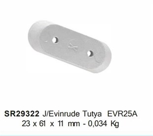 Tutya J/evınrude 0.034 Kg Alüminyum |