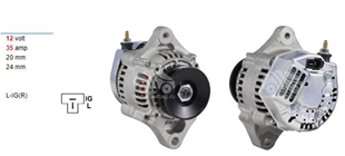 Alternatör 12v 40ah Jonder Yanmar Marine Johndeere Kubato Yanmar Alt5306 Case Hyster Cely Kubato Toyota Forklift Daewoo Hıjet | Unıp Alt5306