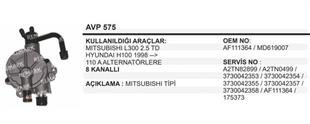 Vakum Pompası Hyundai H100 Starex Mitsubishi L200 L300 8KANAL 98> | REMARK AVP575