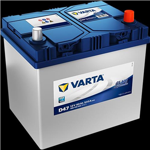 Akü, 12V 60AH Varta Tırnaksız Akü Yüksek Japon (Blue Dynamic) | VRTD 47