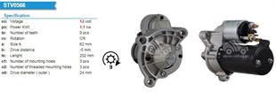 Marş Motoru 12v 9diş Cıtroen C4 Peugeot Partner 1.4kw Valeo Tip 0001108471 Valeo-438091 | Waı 17701n