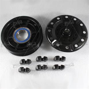 Klima Kompresör Kasnak Seti 6pk 125mm Toyota 24 Delik | Wutse 42050972