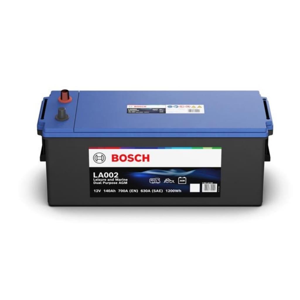 Akü, 12v 140ah Bosch Dual Agm Deep Cycle (leisure & Marin & Karavan) 0092la0020 |