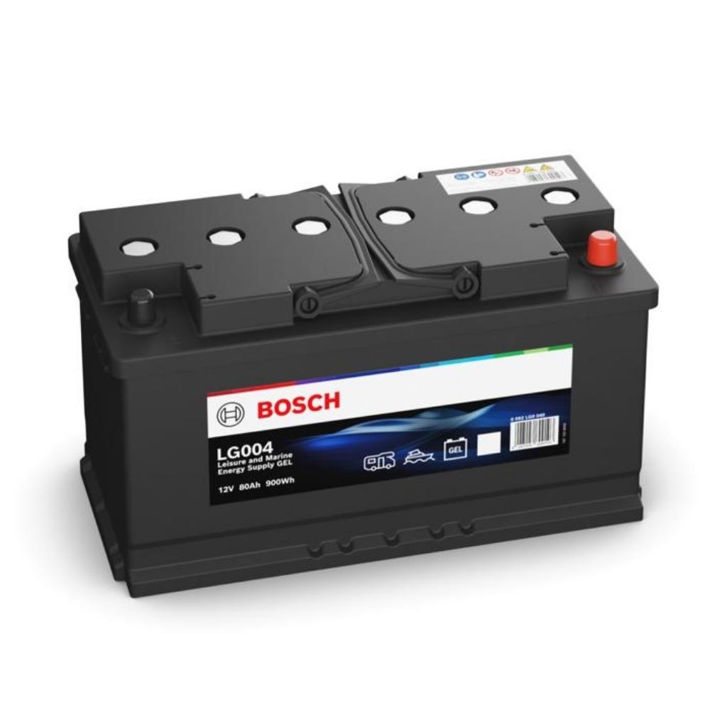 Akü, 12v 80ah Bosch Jel Serisi Bosch Deep Cycle ( Leisure & Marin & Karavan) 0092lg0040 |