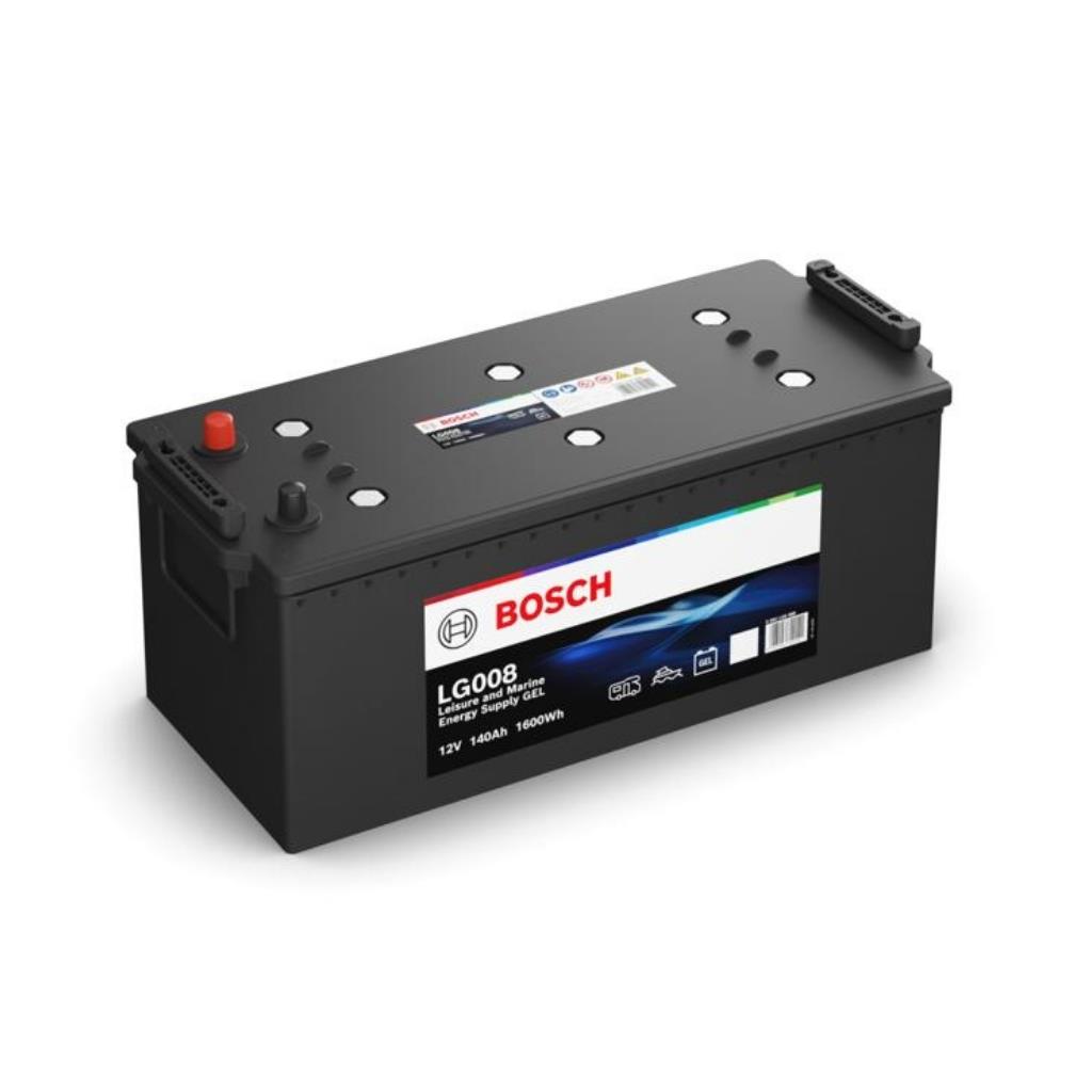 Akü, 12v 140ah Bosch Jel Serisi Deep Cycle ( Leisure & Marin & Karavan) |
