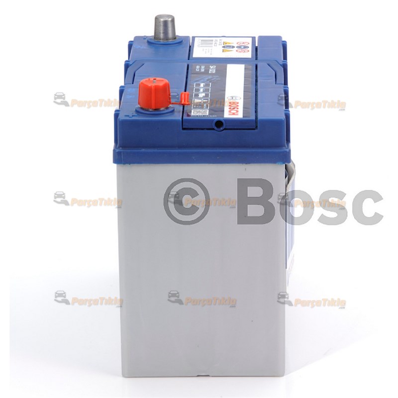 Akü, 12V 45Ah Bosch Akü S4 Düz 0092S40360
