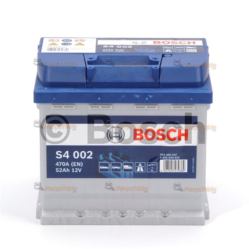 Akü, 12v 50ah Bosch Akü (kare) 0092s40420 |