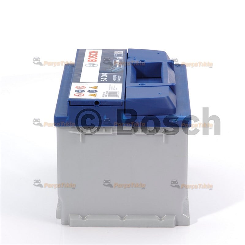 Akü, 12V 60Ah Bosch Akü S4 Alçak 0092S40310