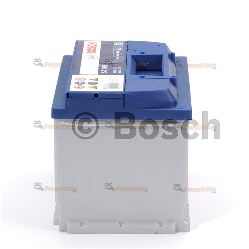 Akü, 12V 62Ah Bosch Akü S4 (Ters) 0092S40440