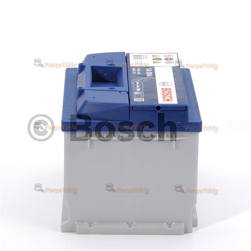 Akü, 12V 60Ah Bosch Akü S4 Alçak 0092S40310