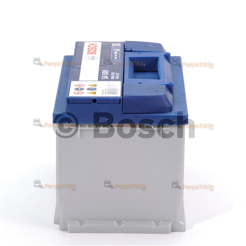 Akü, 12V 74Ah S4 Bosch Akü Ters 0092S40330