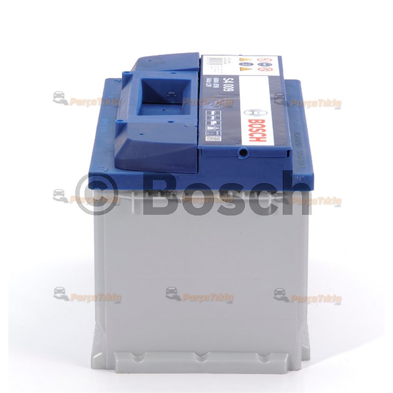 Akü, 12V 74Ah S4 Bosch Akü Ters 0092S40330