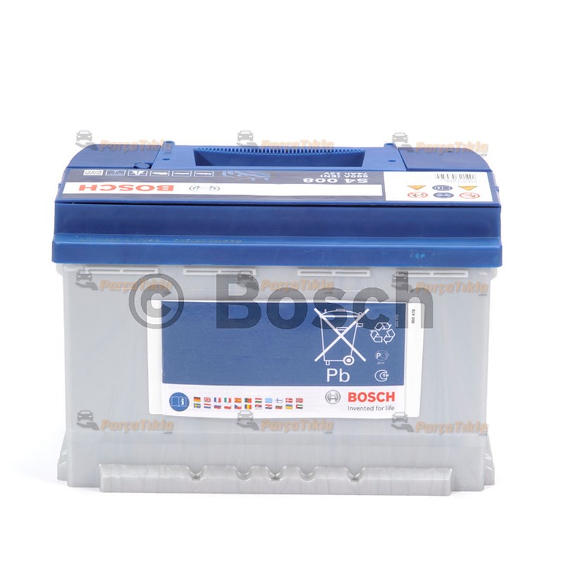 Akü, 12V 74Ah Bosch Akü S4 0092S40320