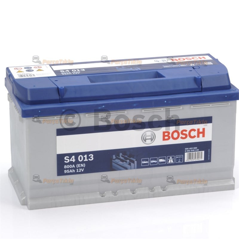 Akü, 12V 95Ah Alçak Akü S4 Yok!!! 0092S40340