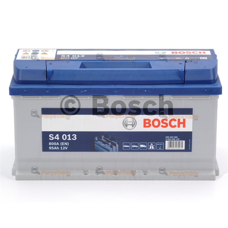 Akü, 12V 95Ah Alçak Akü S4 Yok!!! 0092S40340