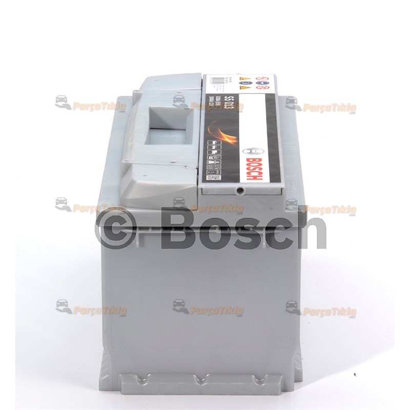 Akü, 12V 100Ah Bosch Akü S5 Merc, Bmw 0092S50170