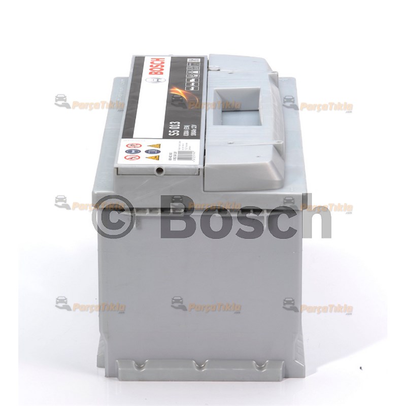 Akü, 12V 100Ah Bosch Akü S5 Merc, Bmw 0092S50170