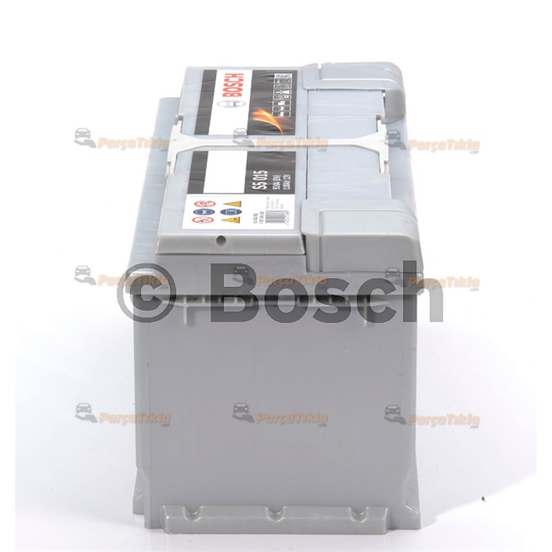 Akü, 12V 110Ah Bosch Akü S5 Uzun Ducato, Q7, Por 0092S50140