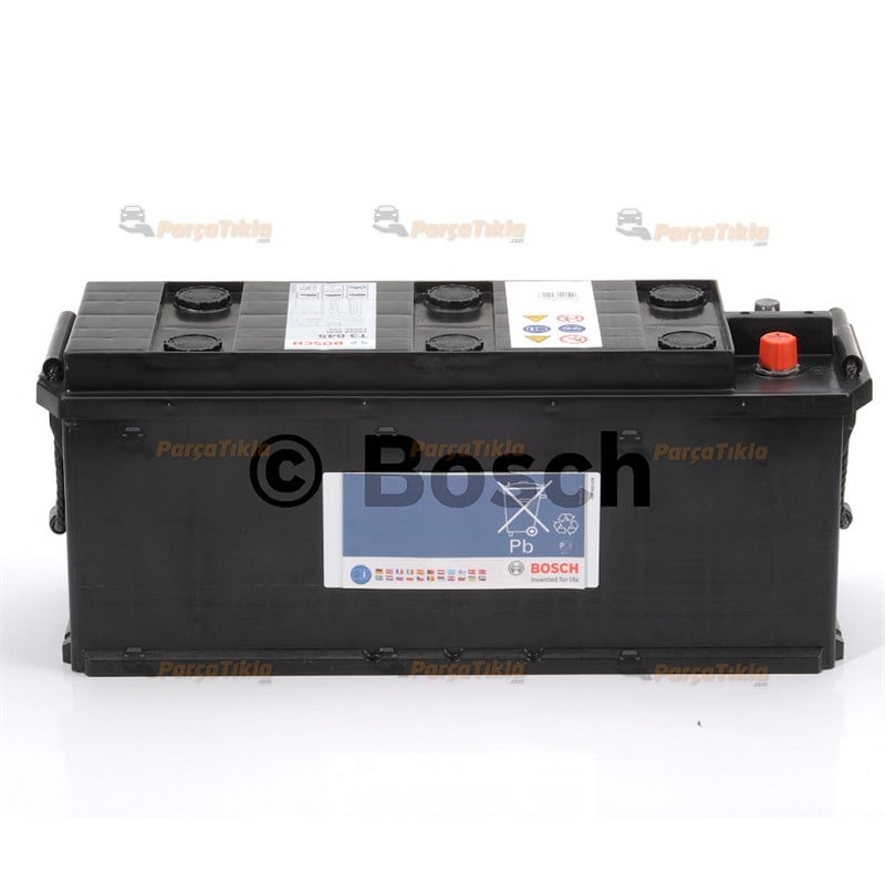 Akü, 12V 135Ah T3 Akü Siyah 0092T30100