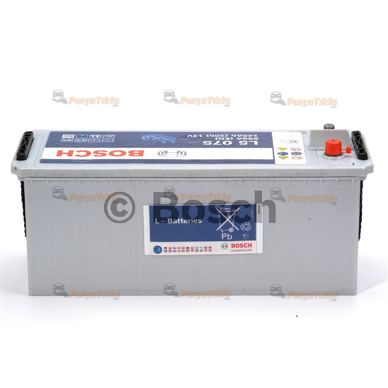 Akü, 12V 140Ah Deepcycle Bosch Akü L5 Servis