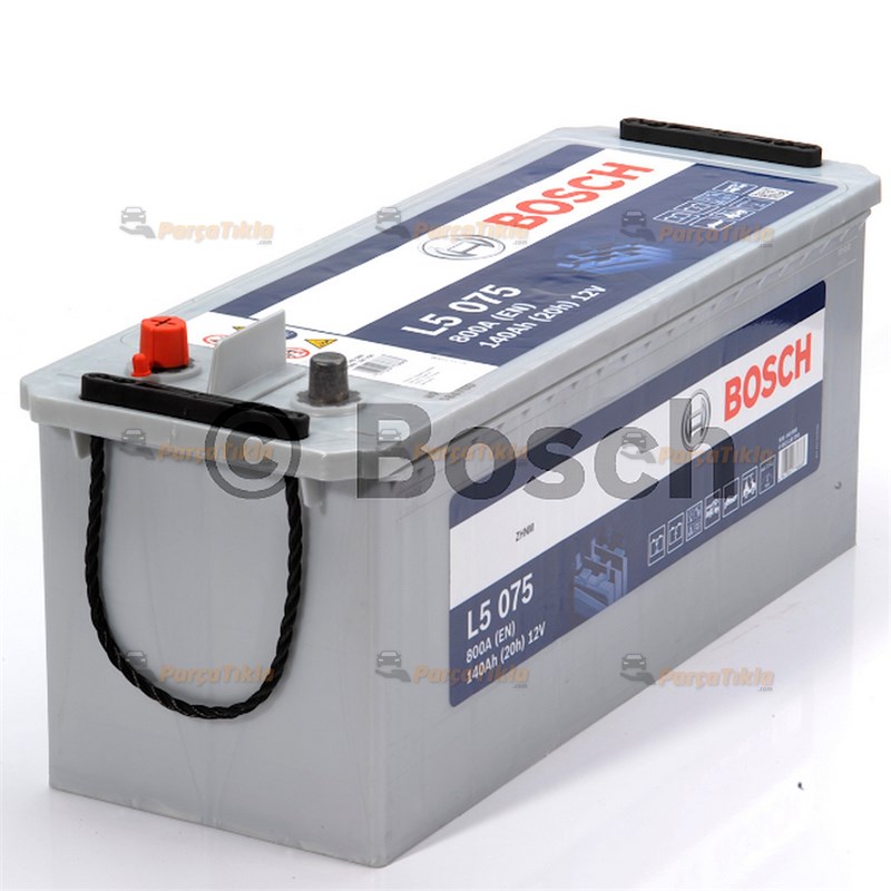 Akü, 12V 140Ah Deepcycle Bosch Akü L5 Servis