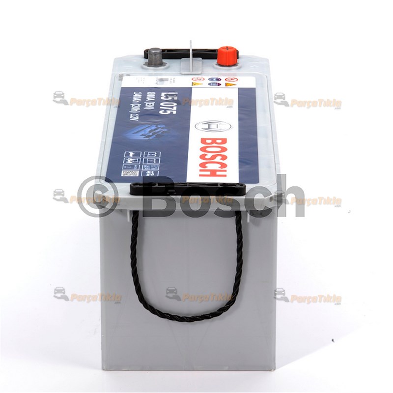 Akü, 12V 140Ah Deepcycle Bosch Akü L5 Servis