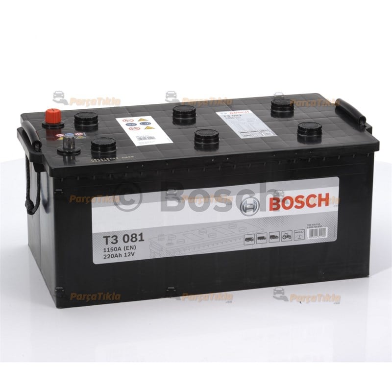 Akü, 12V 220Ah Akü T3 0092T30830