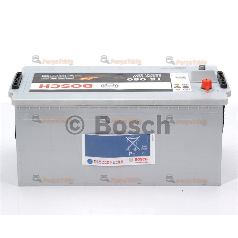 Akü, 12V 225Ah T Serisi Bosch Akü 092T50790
