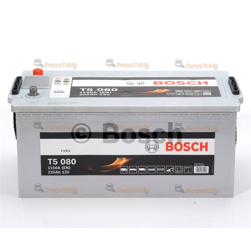 Akü, 12V 225Ah T Serisi Bosch Akü 092T50790
