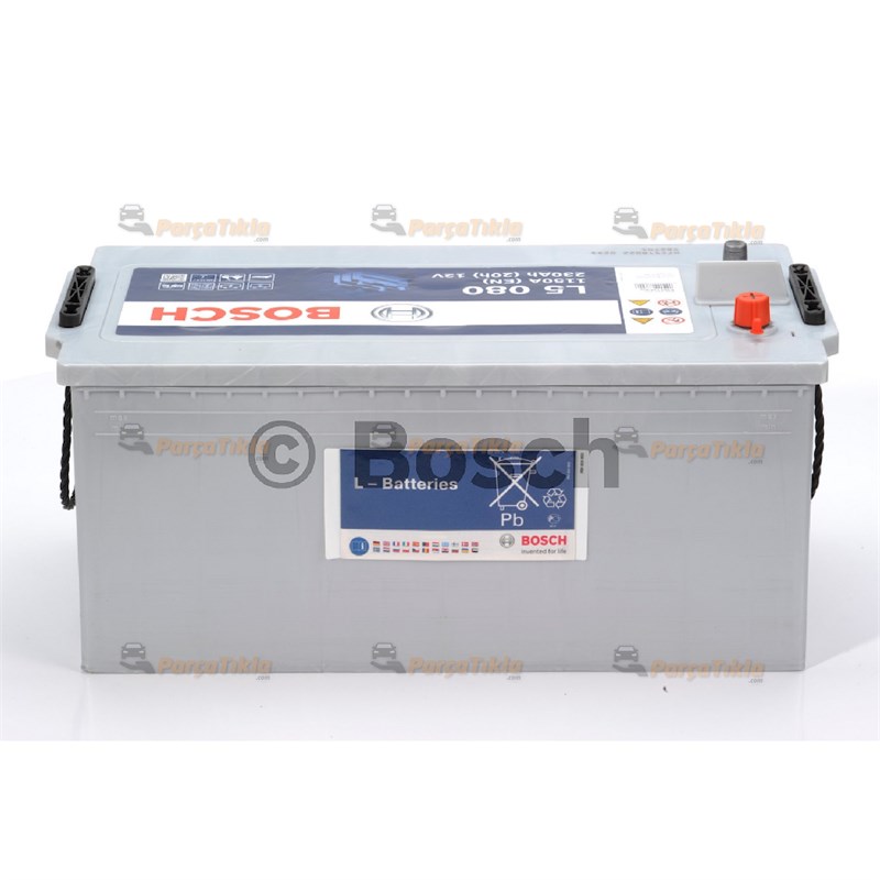 Akü, 12V 230Ah Deepcycle Bosch Akü Servis