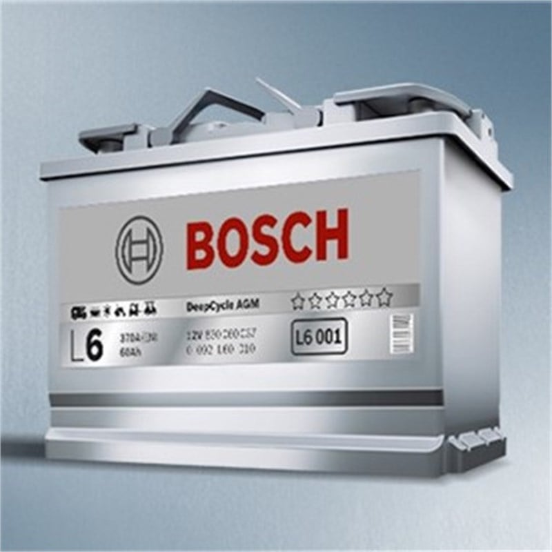 Akü, 12V 260Ah L6 Deepcycle Bosch Akü L6 Servis
