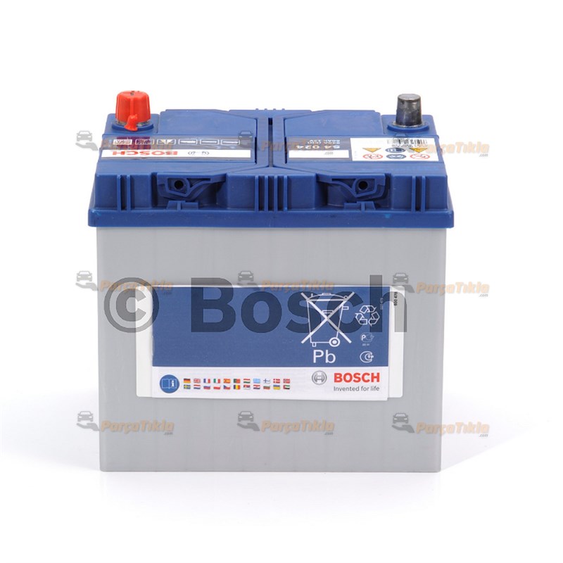 Akü, 12v 60ah Bosch Akü Yüksek Japon -- 0092s40500 |