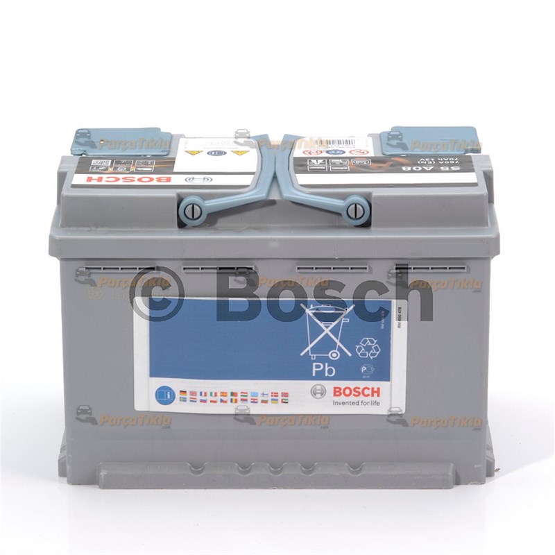 Akü, 12v 70ah Agm Bosch Akü Start-stop 0092s5a040 |