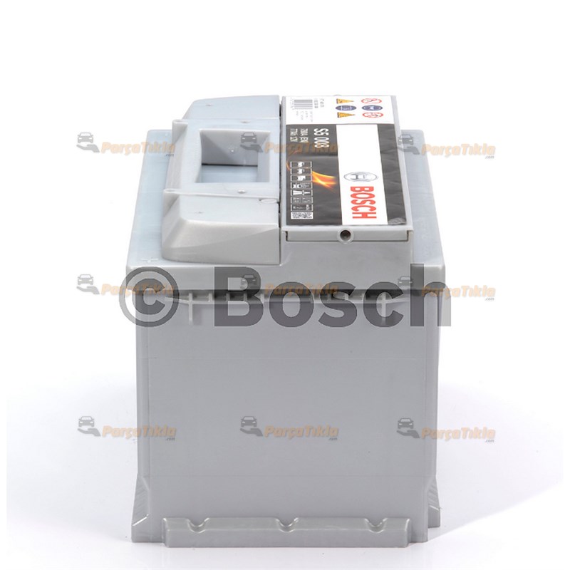 Akü, 12V 77Ah Sılver Plus Bosch Akü 0092S50770