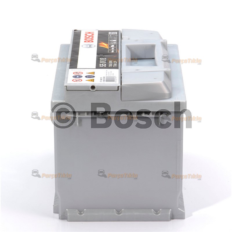 Akü, 12V 77Ah Sılver Plus Bosch Akü 0092S50770