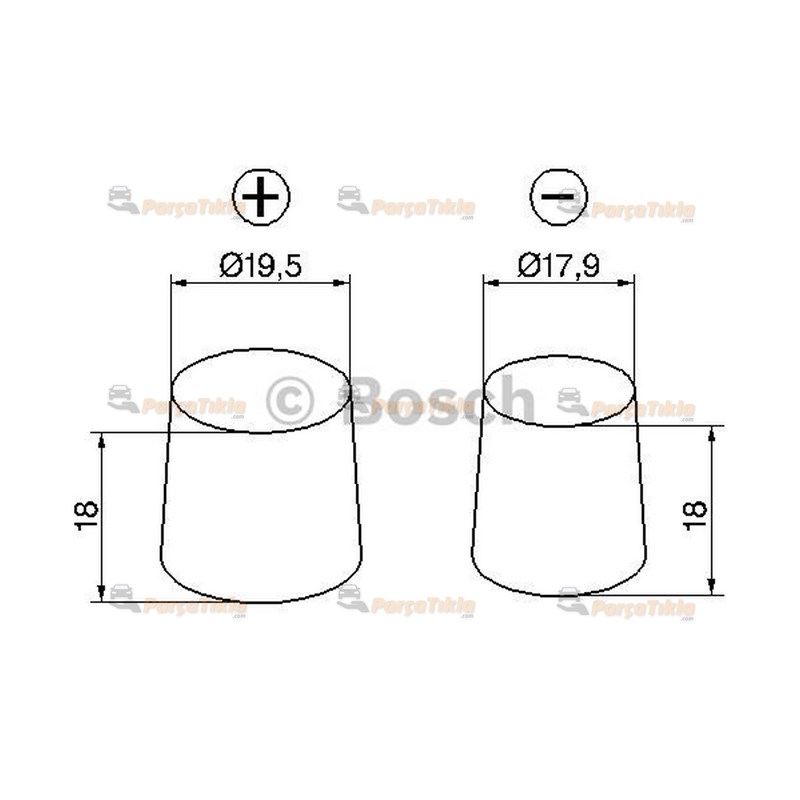 Akü, 12V 79Ah Efb Start/Stop Bosch Akü 0092S4e110
