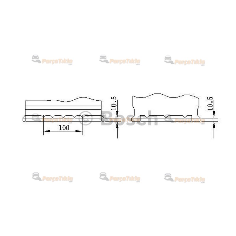 Akü, 12V 79Ah Efb Start/Stop Bosch Akü 0092S4e110