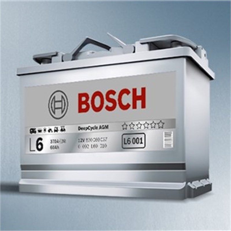 Akü, 12V 85Ah Agm Deepcycle Bosch Akü L6 Servis