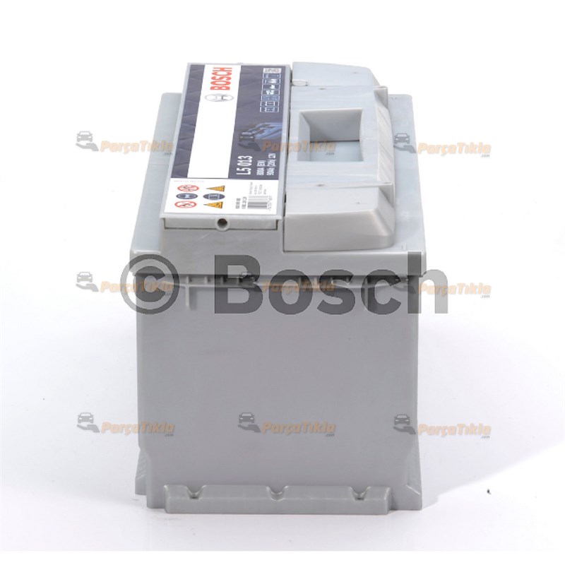 Akü, 12V 90Ah Deepcycle Bosch Akü Servis