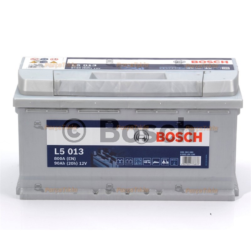 Akü, 12V 90Ah Deepcycle Bosch Akü Servis